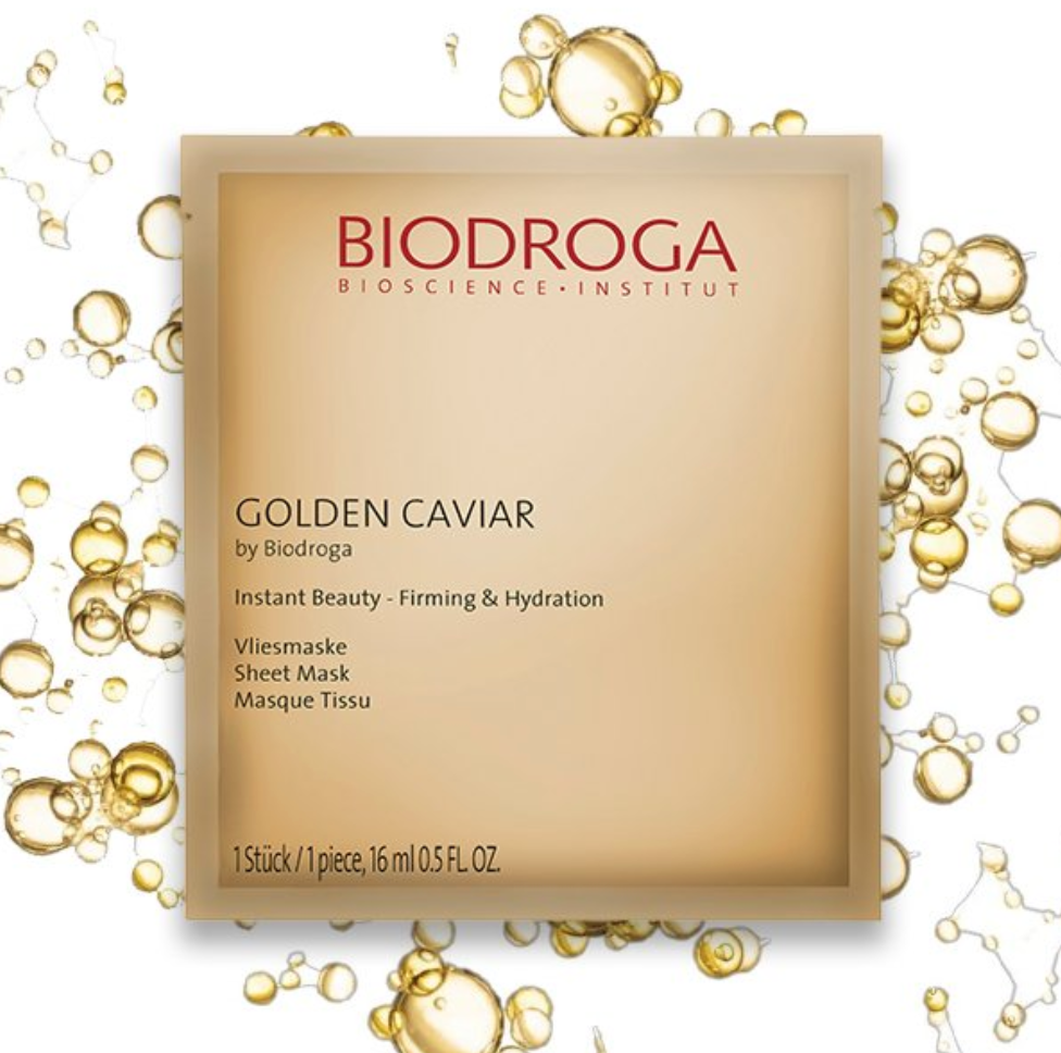 Biodroga Golden Caviar - Firming & Hydrating Sheet ( 1 x MASK)