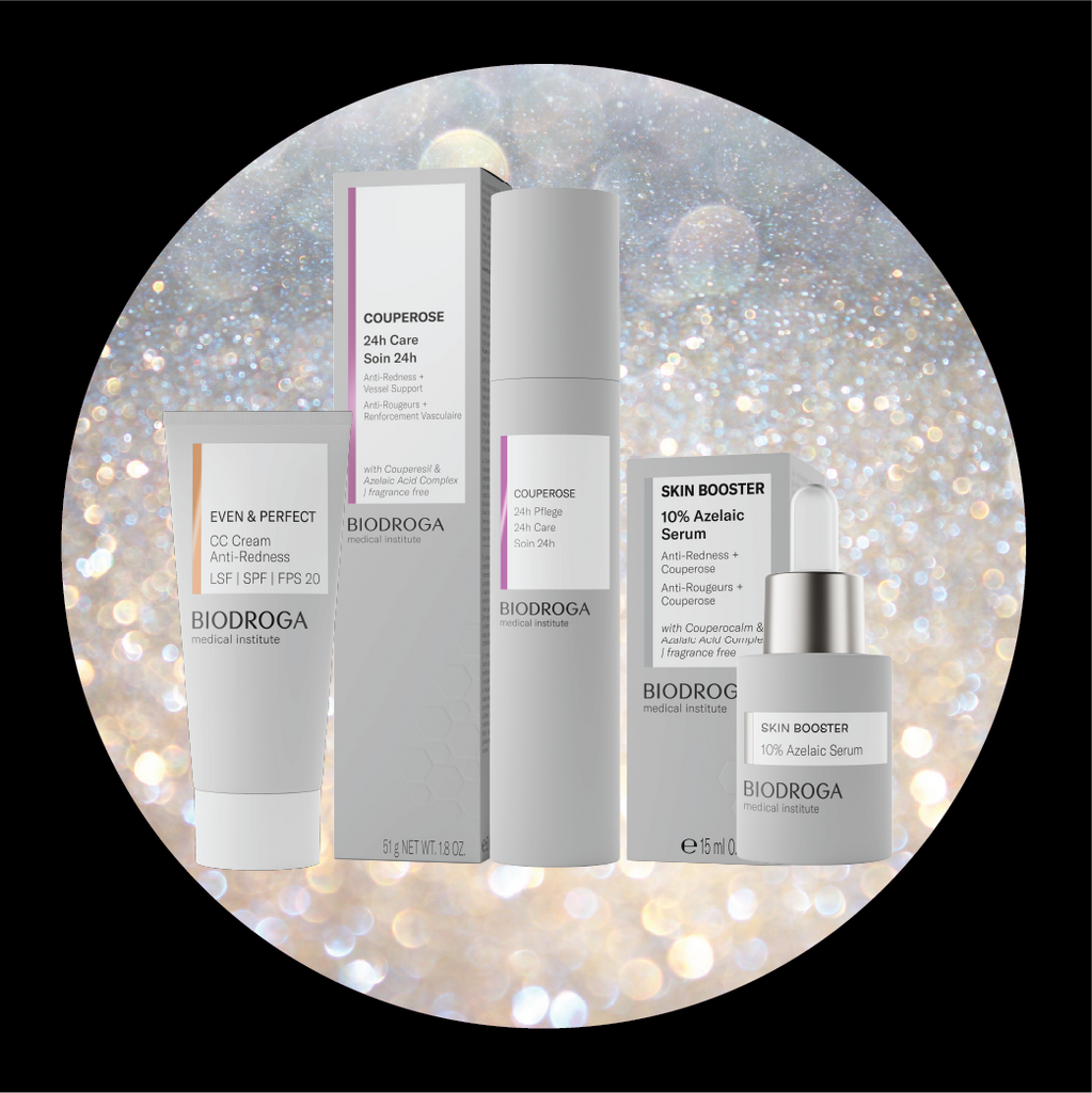 COUPEROSE ANTI REDNESS CHRISTMAS GIFT SET - COUP 24/AZELAIC/CC ANTI RED