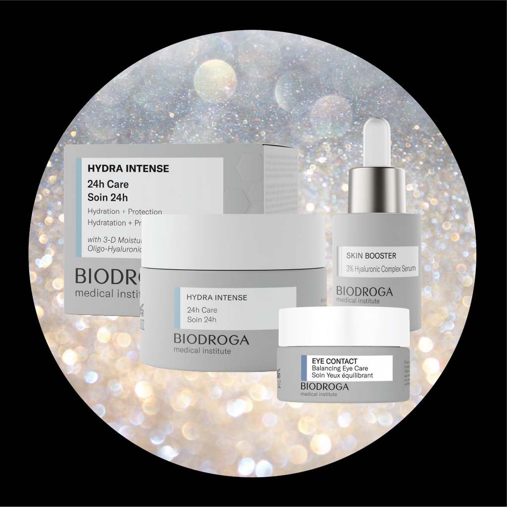 HYDRA INTENSE CHRISTMAS GIFT SET - 24HR CREAM/BALANCE EYE/HYALURON