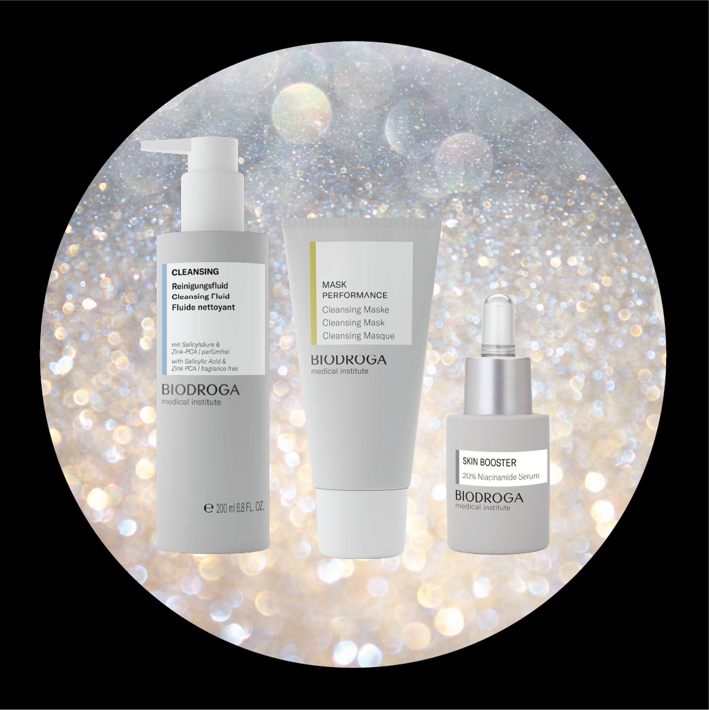 IMPURE CHRISTMAS PAMPER GIFT SET - C FLUID/NIAC/CLEANSING MASK