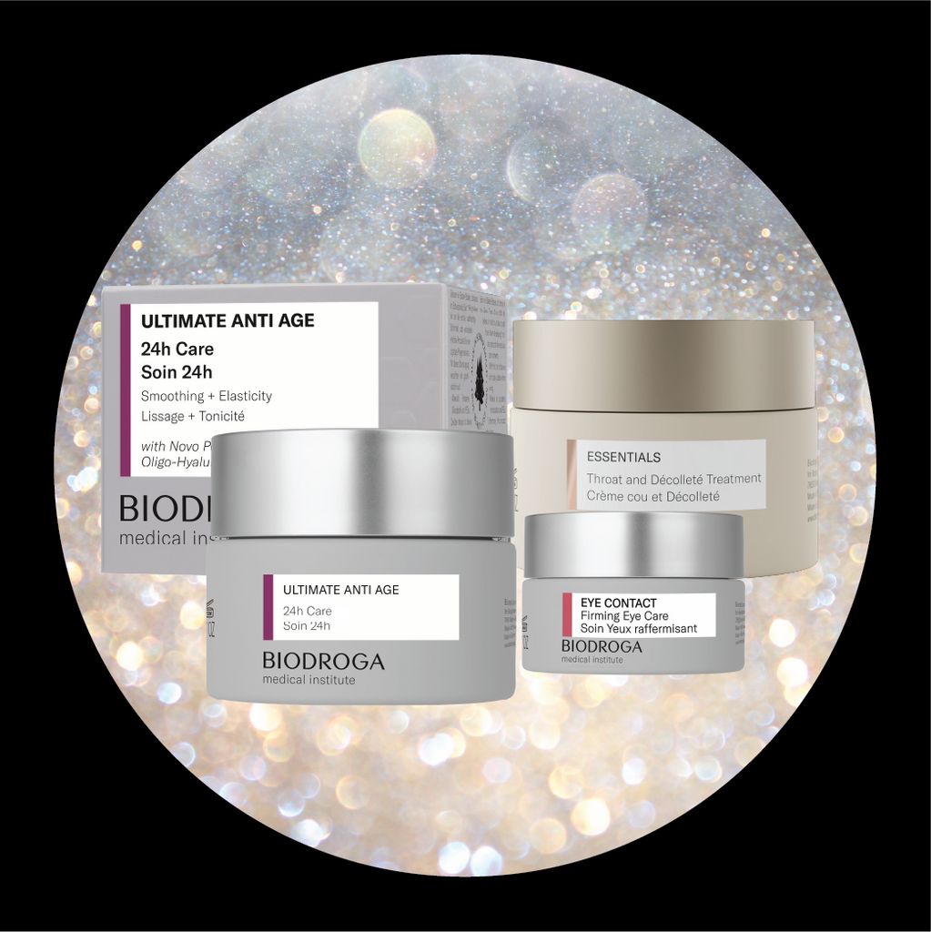 ULTIMATE ANTI AGE RICH CHRISTMAS GIFT SET - ULTMATE 24/FIRM EYE/THROAT