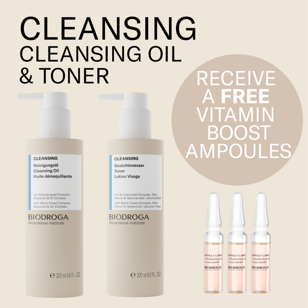 CLEANSING SET - FREE VITAMIN AMP CLEANSING OIL & TONER